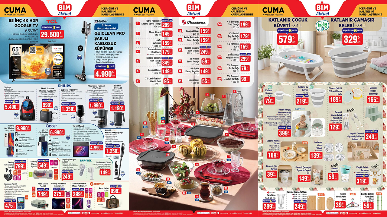 BİM’de Süpürge İndirimi Bugün Başladı!